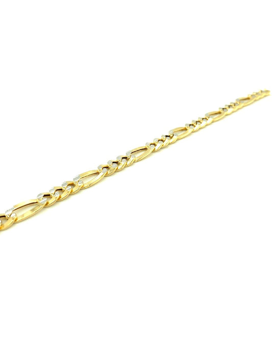 Diamonds 18 Kt 2 Tone Gold Matt Bracelet Bracelets