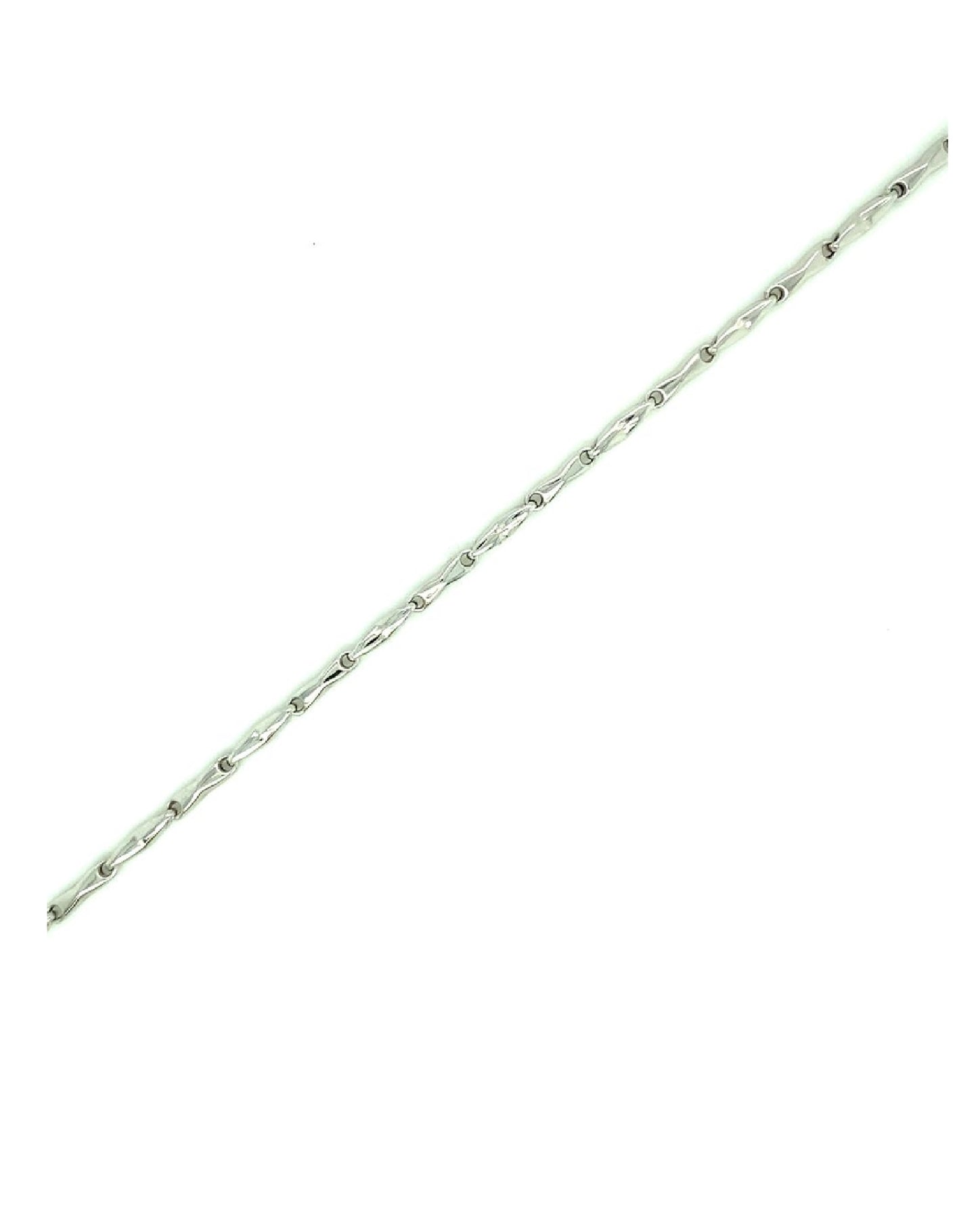 Gold 18Kt White Gold Modern Bracelet Jewelry