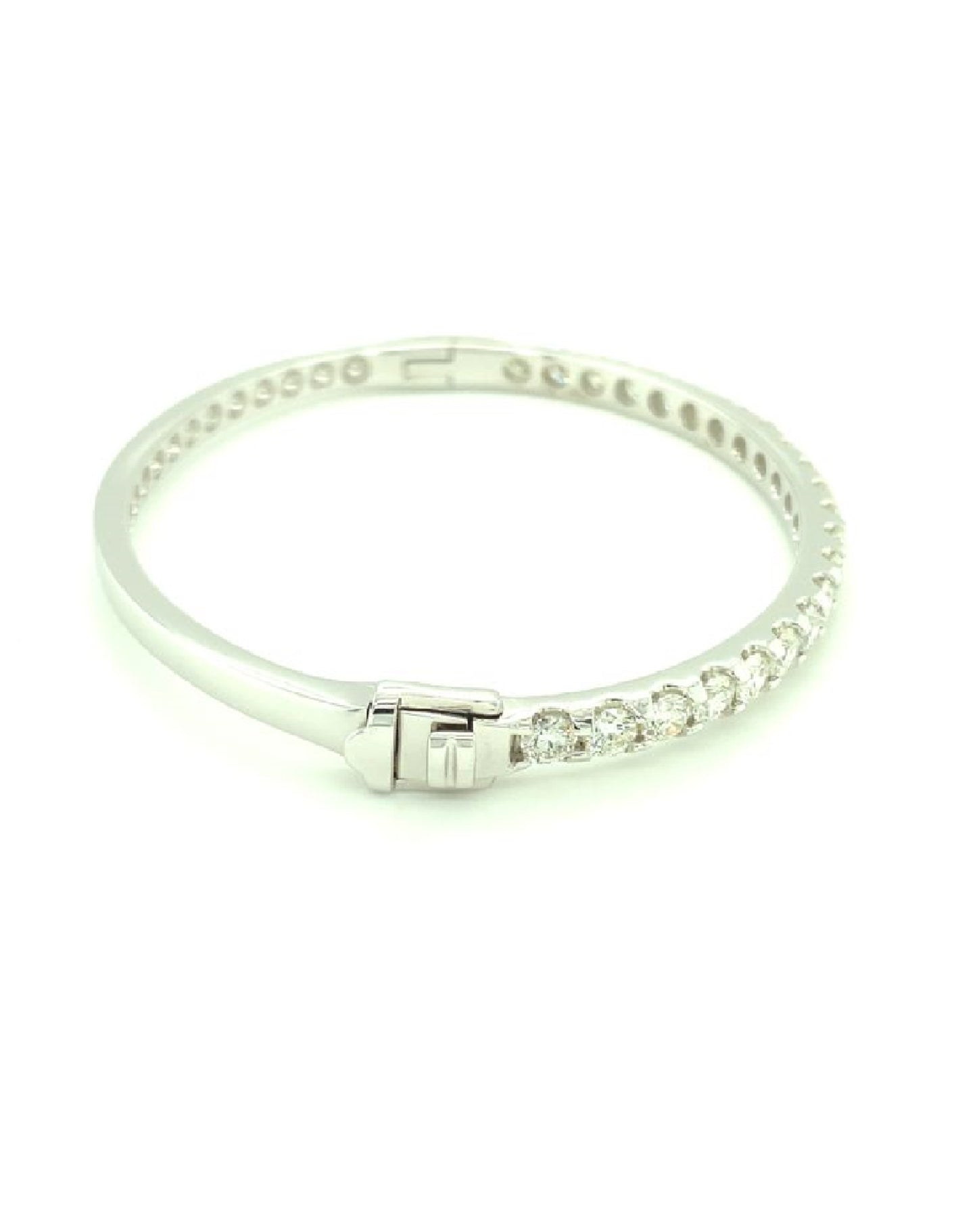 Diamonds Caramel Setting Diamond Bangle, 4.00 CT Jewelry