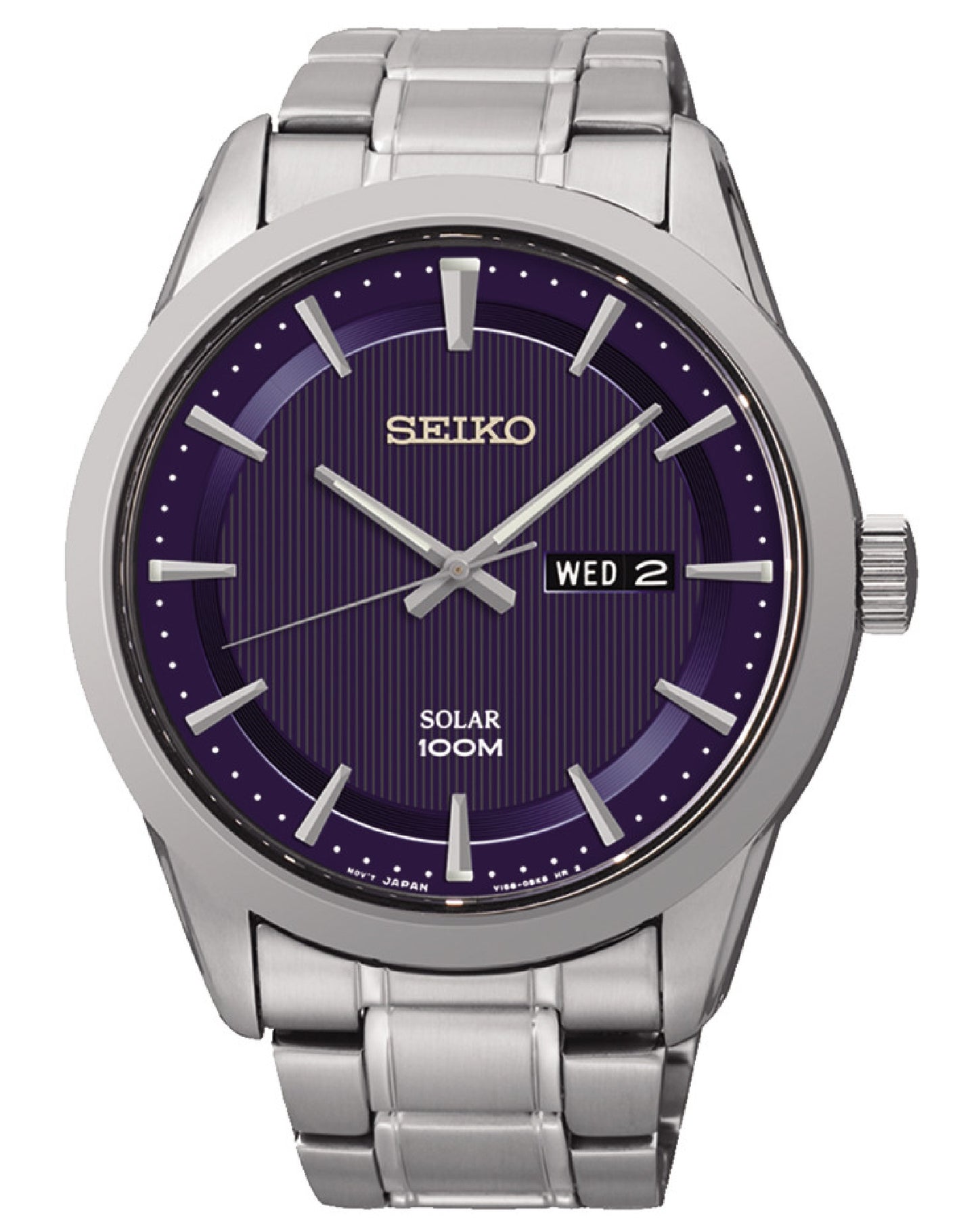 Seiko SNE361P1 Seiko Solar Power Movement Watch