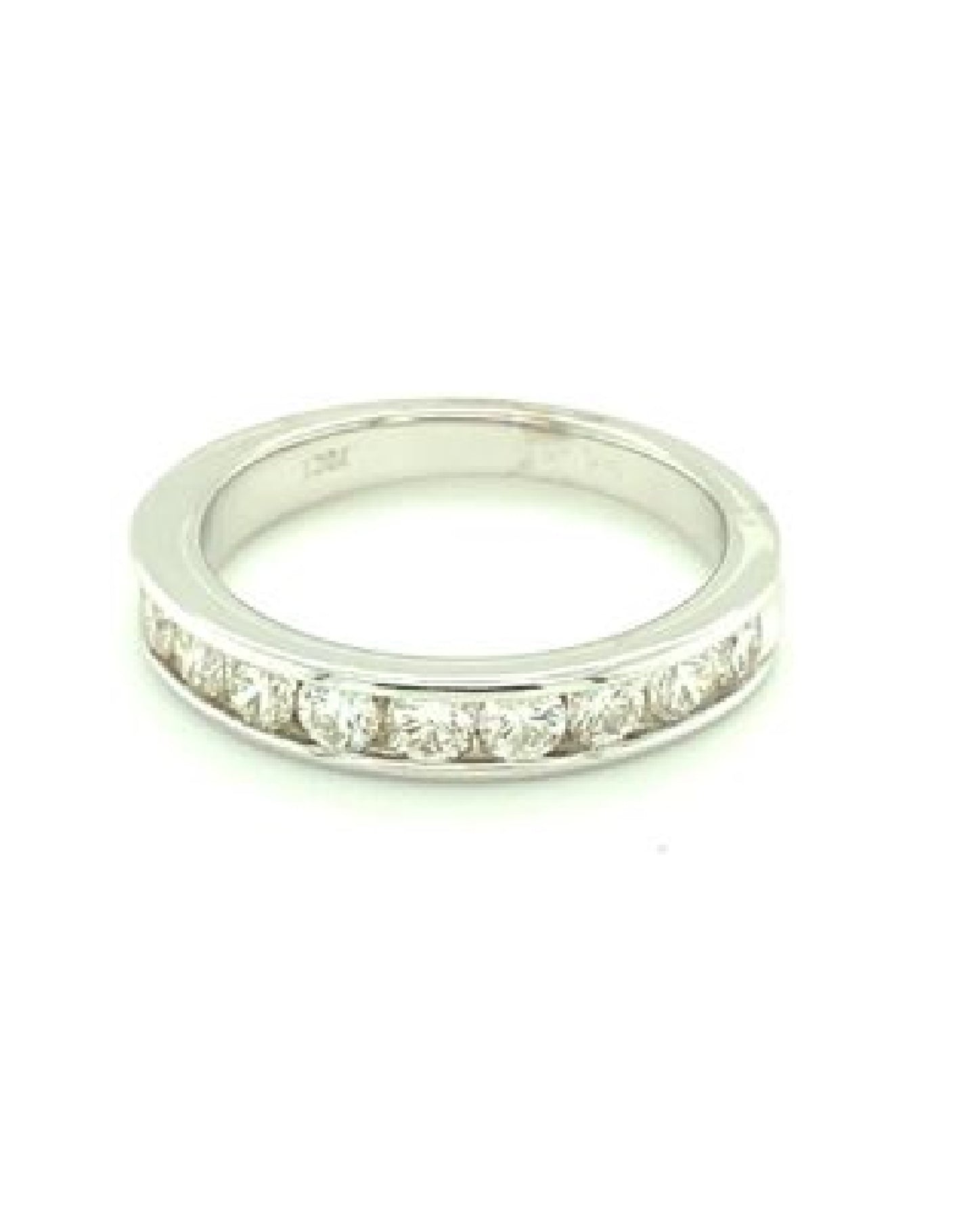 Diamonds Channel Setting 9 DiamondS Ring, 0.81 CT Rings