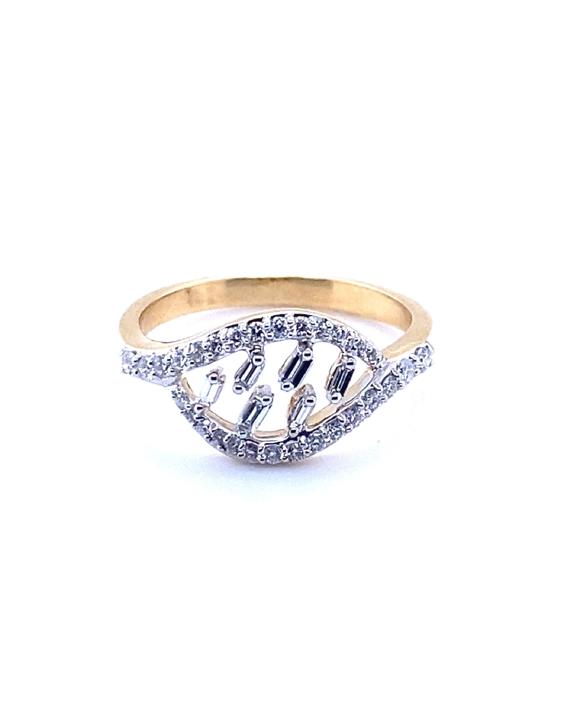 Diamonds YellowGold Diamond Ring 0.44 Ct Rings