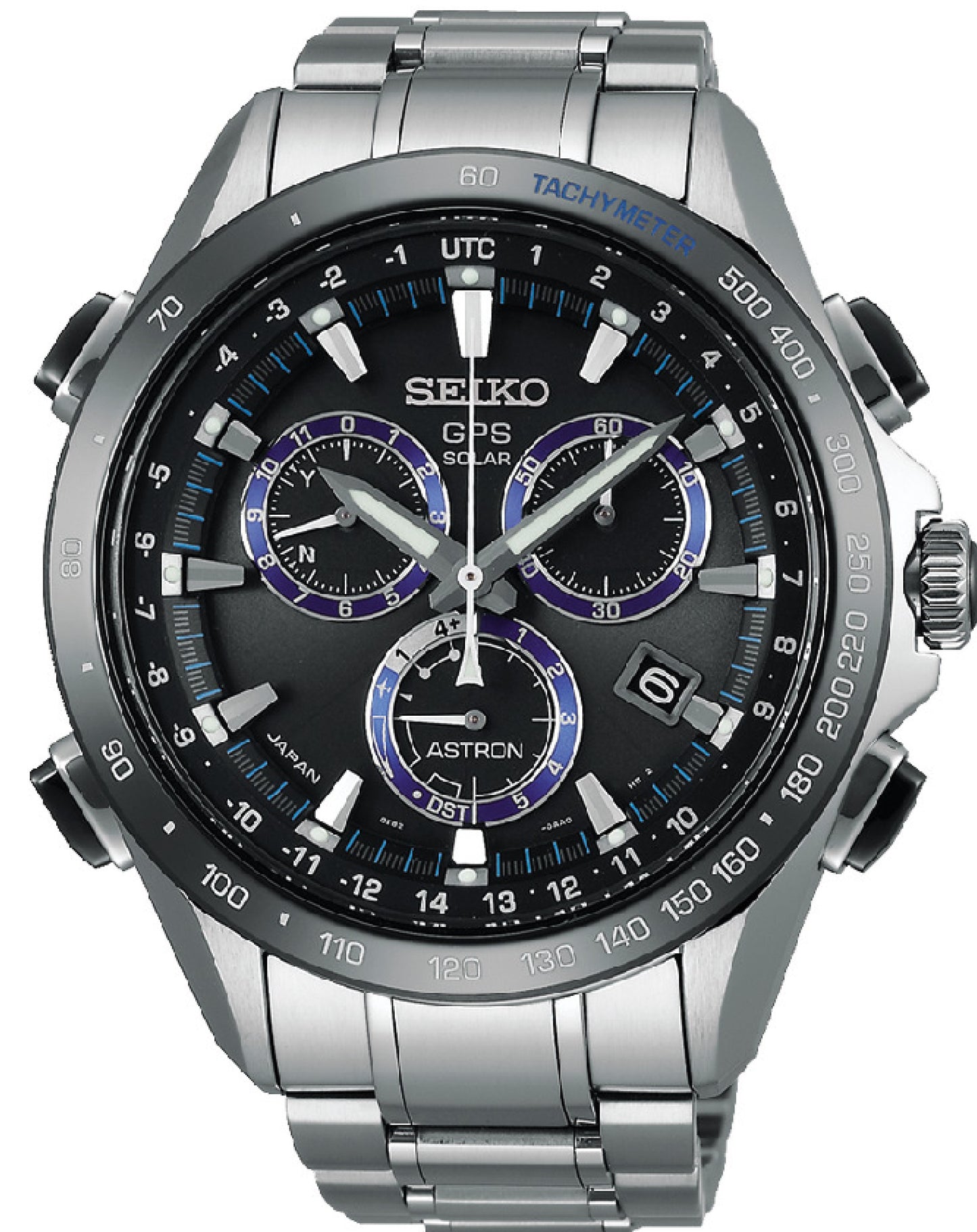 Seiko SEIKO Astron SSE099J1 Solar GPS WorldTime Titanium Watch