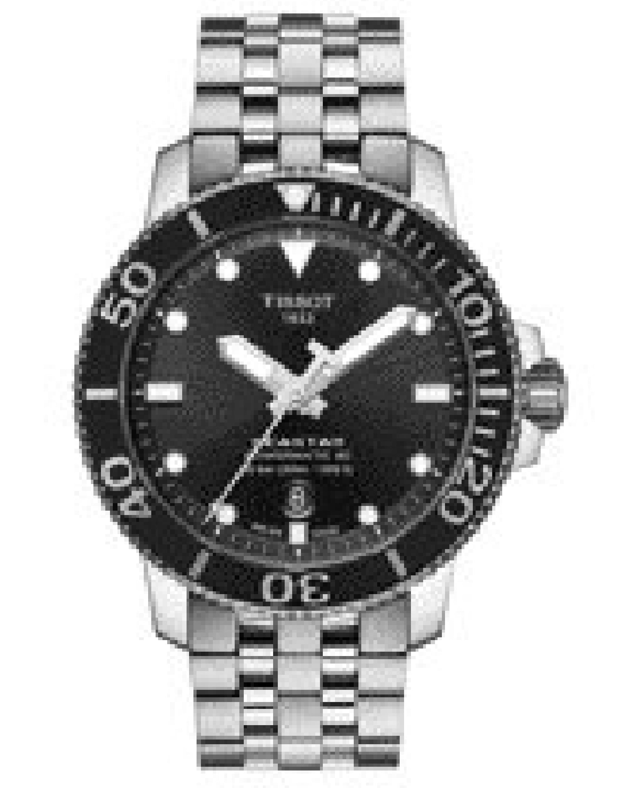 TISSOT SEASTAR1000 POWERMATIC 80 BLACK INDEXES T120.407.11.051.00