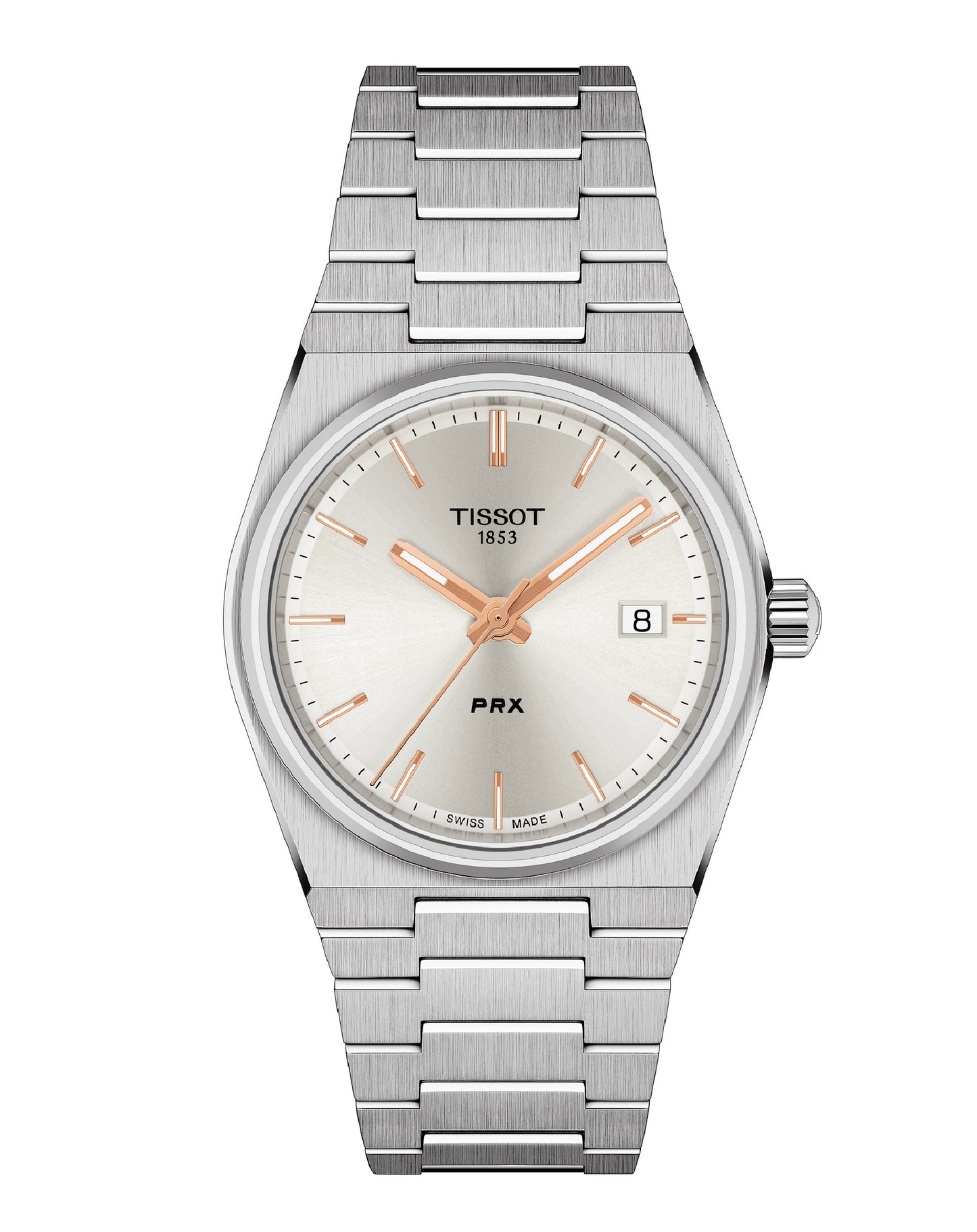 Tissot TISSOT PRX 35MM Silver Indexes Quartz T137.210.11.031.00 Watch