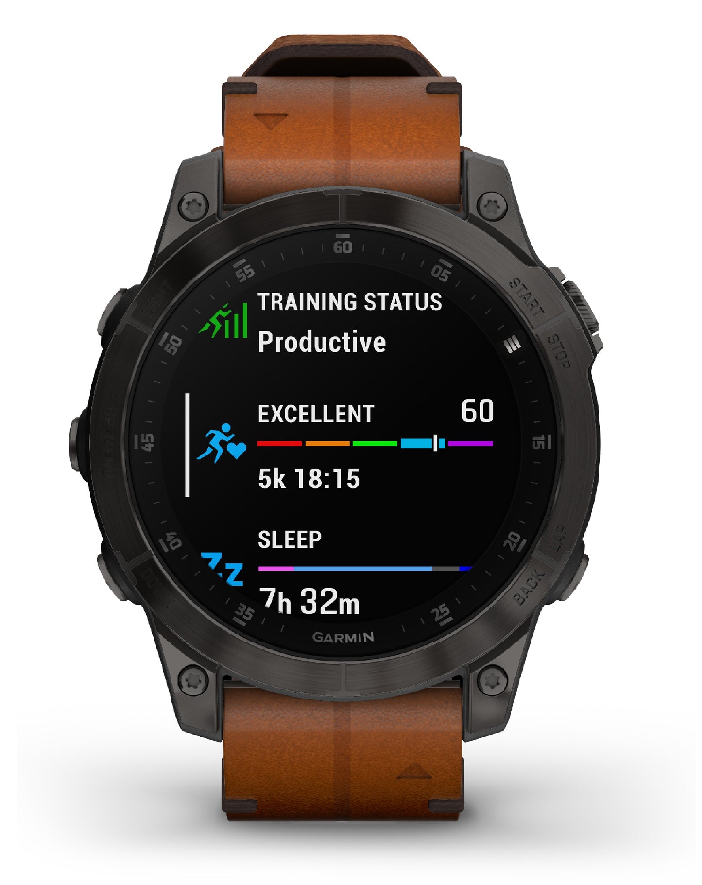 Garmin Garmin Fēnix® epix™ Brown Strap Watch