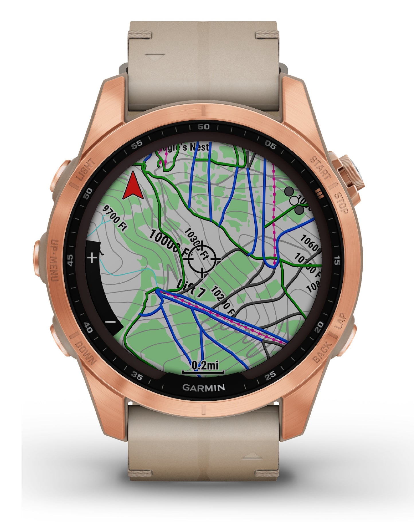 Garmin Garmin Fēnix® 7S Sapphire Crystal Solar Edition Watch