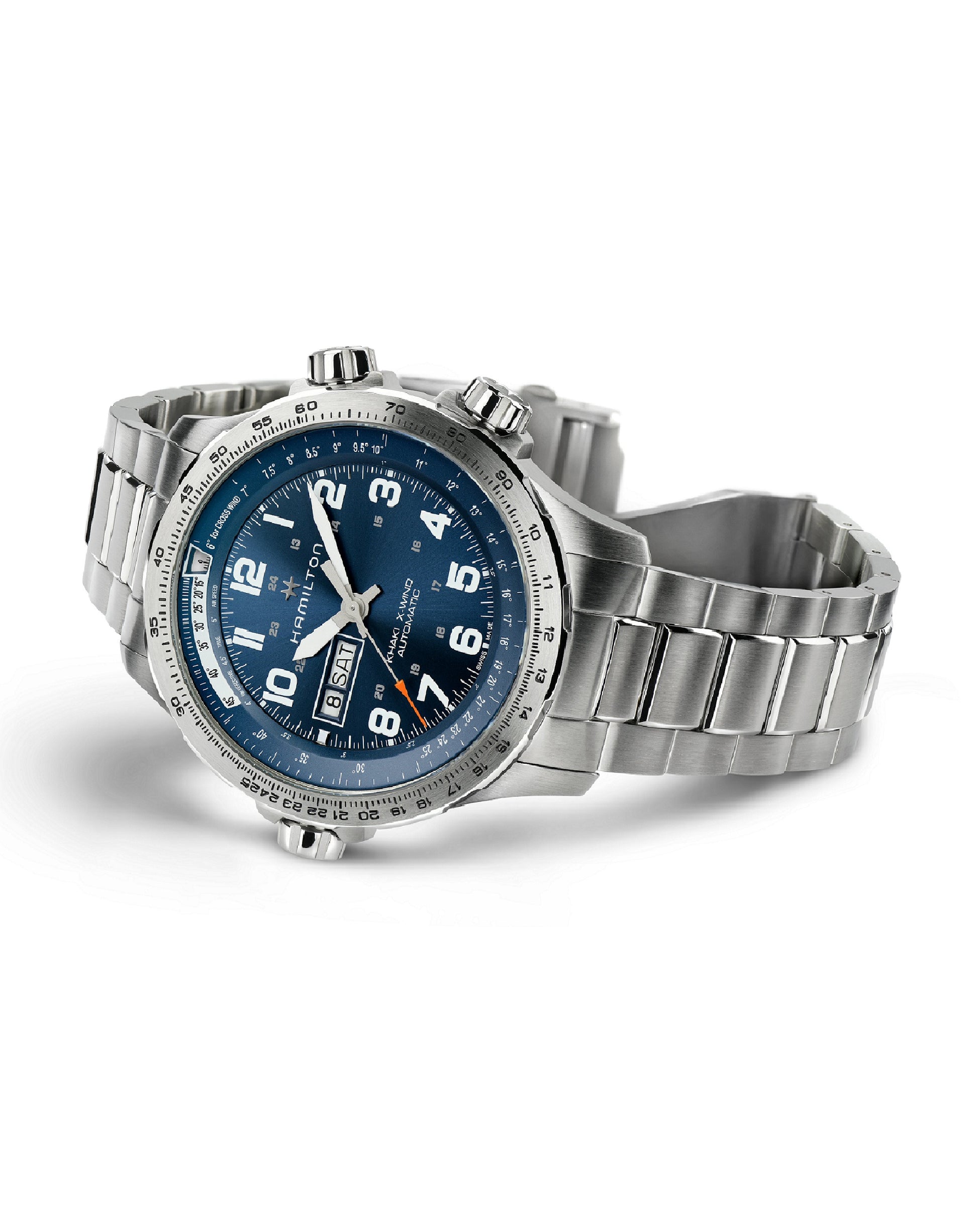Hamilton H77765141 Hamilton Khaki Aviation X-Wind Auto Day-Date Watch