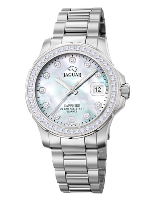 Jaguar Jaguar Mother Of Pearl Dial Ladies Quartz J892/1 Watch
