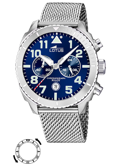 Lotus 18704/1 Lotus Cronograph Watch
