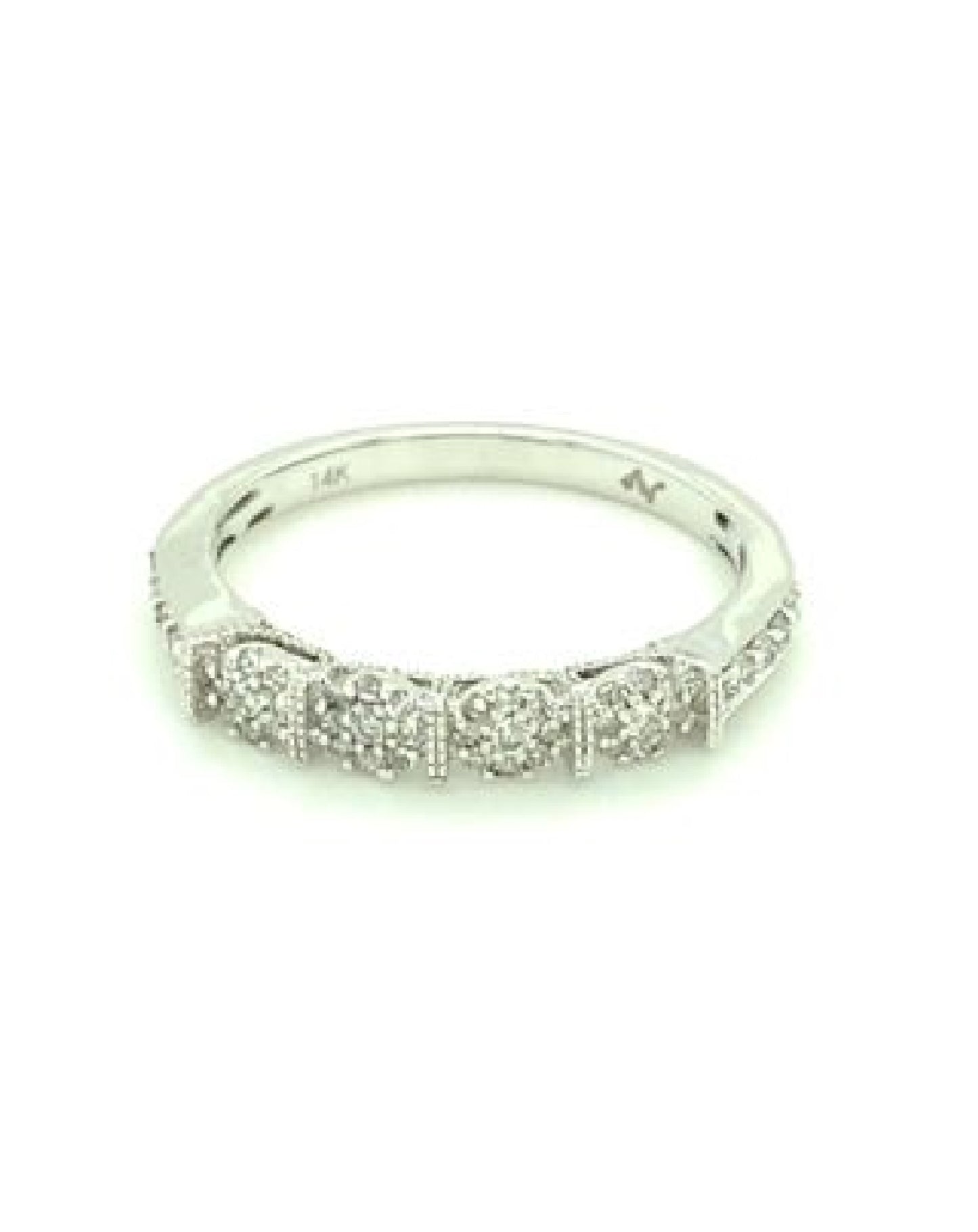 Diamonds 14 Kt Eternity White Gold Diamond Ring Rings