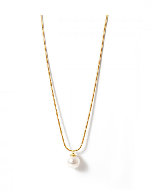 09188.01.1.N42.000.1 Majorica White Gold Tone Pearl Emerald Necklace
