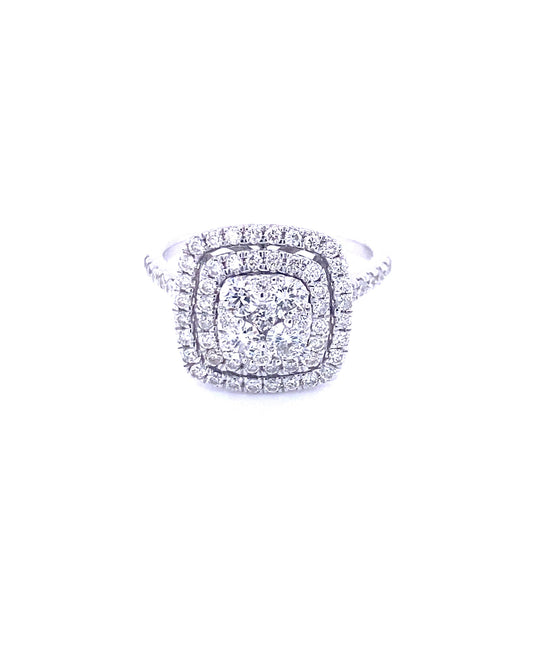 Diamonds Brilliant Cut Engagement Diamond Ring, 1.11 Ct Rings