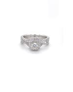 Diamonds Solitaire Shouldered with Diamonds Ring 1,00 CT Rings