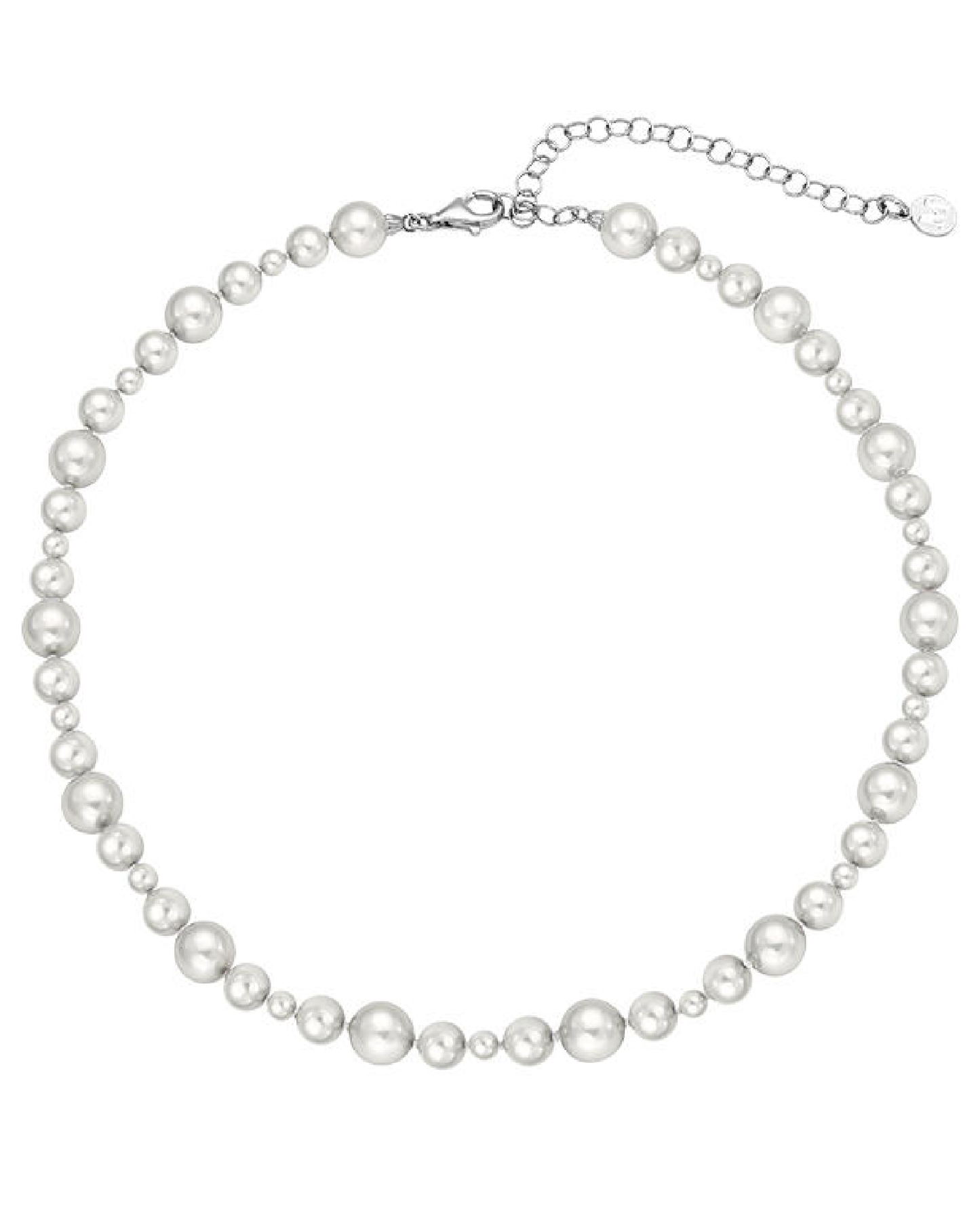 16502.01.2.N36.000.1 Majorica White Pearl Estela Necklace