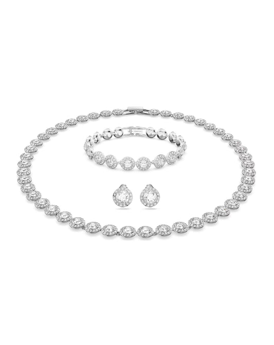 Swarovski 5367853 Swarovski ANGELIC White Rhodium Plated Necklace Necklaces