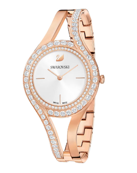 Swarovski 5377576 Swarovski Rose Gold Tone/White Eternal Watch Watch