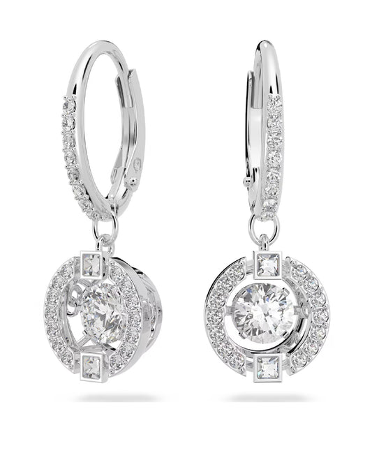 Swarovski 5504652 Swarovski SPARKLING Dance Rhodium Plated Earring Earrings