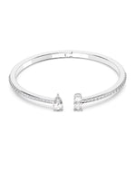 Swarovski 5556912 Swarovski ATTRACT CUFF, L size Silver Tone Jewelry