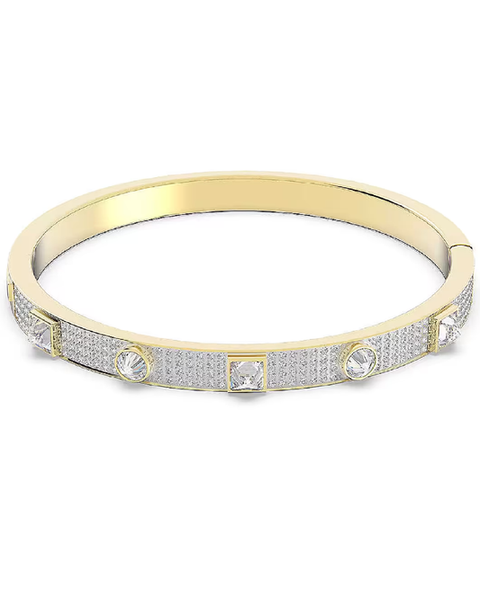 5572927 Swarovski Thrilling Bangle Yellow Gold