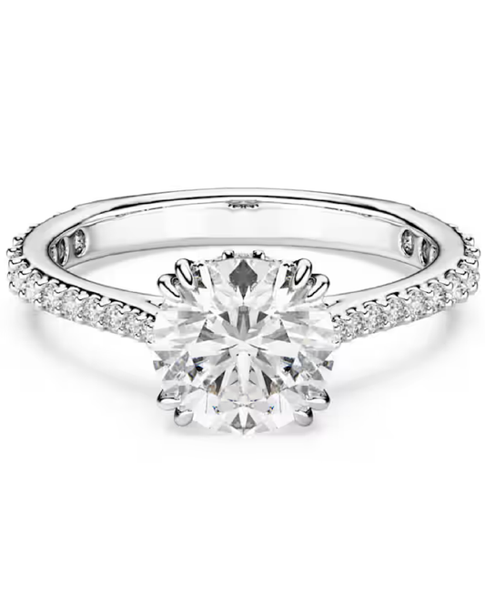 5645253 Swarovski Constella Cocktail White Gold Plated Ring