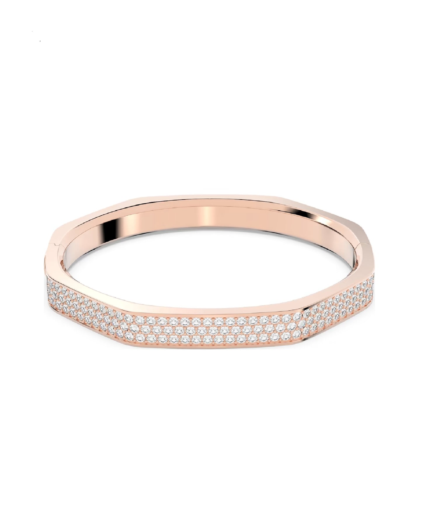 Swarovski 5655627 Swarovski Dextera BANGLE, Octagon Shape, Gold Tone Jewelry