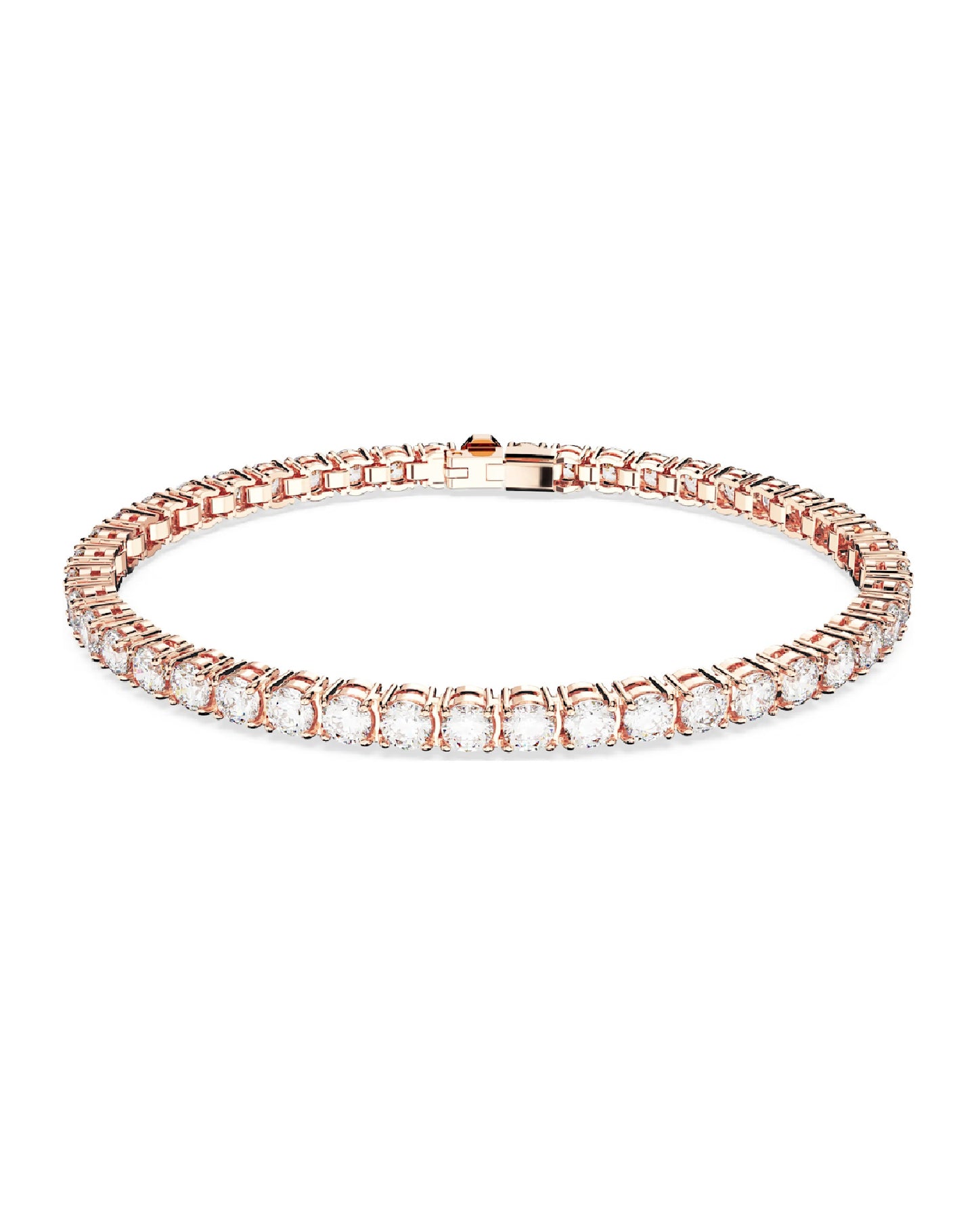 5657657 Swarovski Matrix BRACELET Size S, ROSE Rhodium