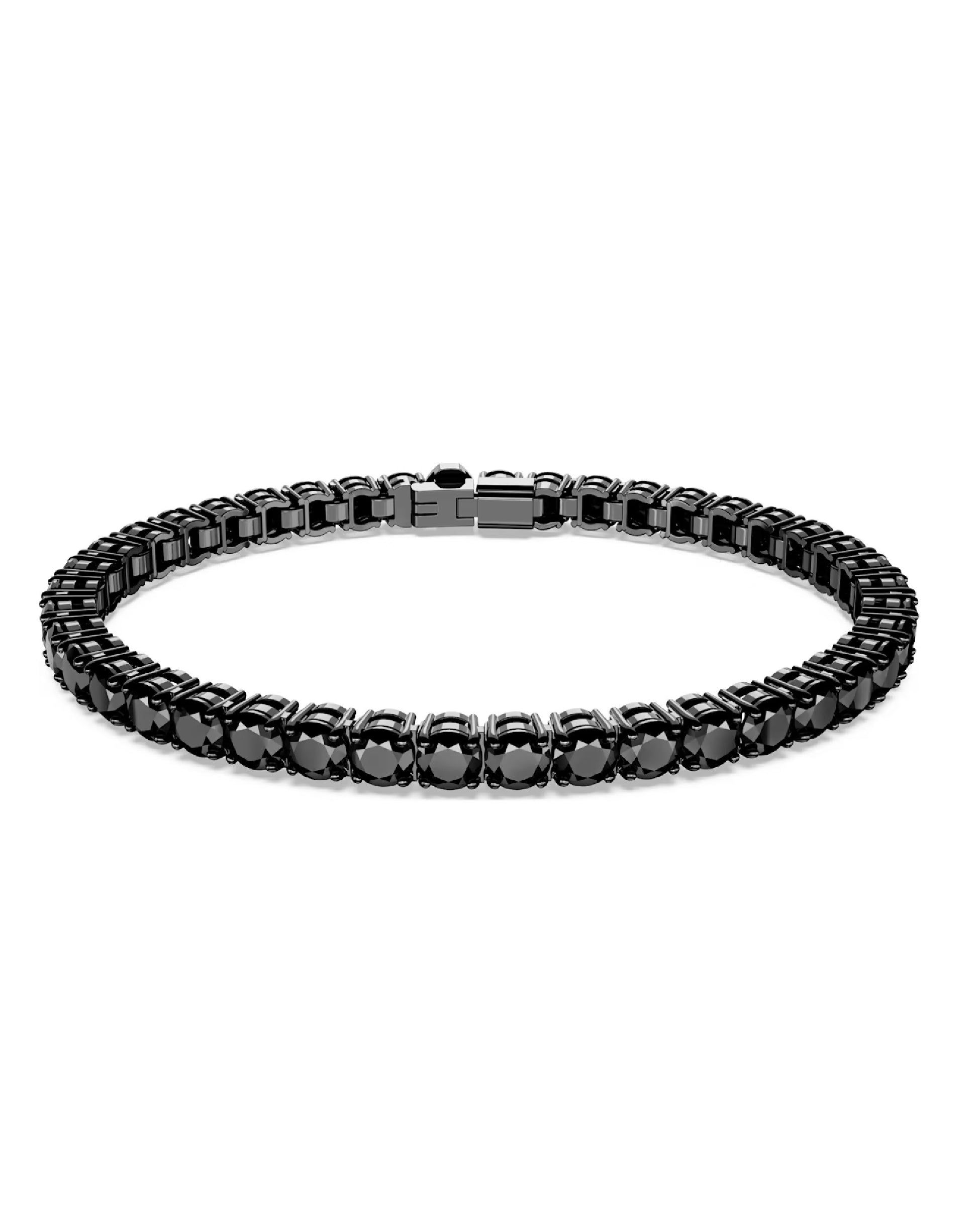 Swarovski 5664196 Swarovski Matrix BRACELET Size M, Black Ruthenium plated Bracelets