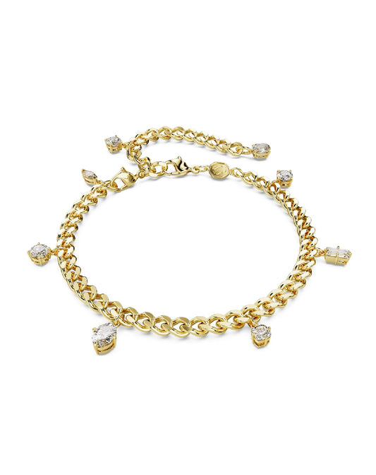 Swarovski Swarovski Dextera Pavé BRACELET AND Anklet, Yellow Gold Tone, Size M Bracelets