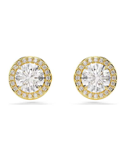 5686637 Swarovski Constella Collection ll Stud Earring Yellow Tone