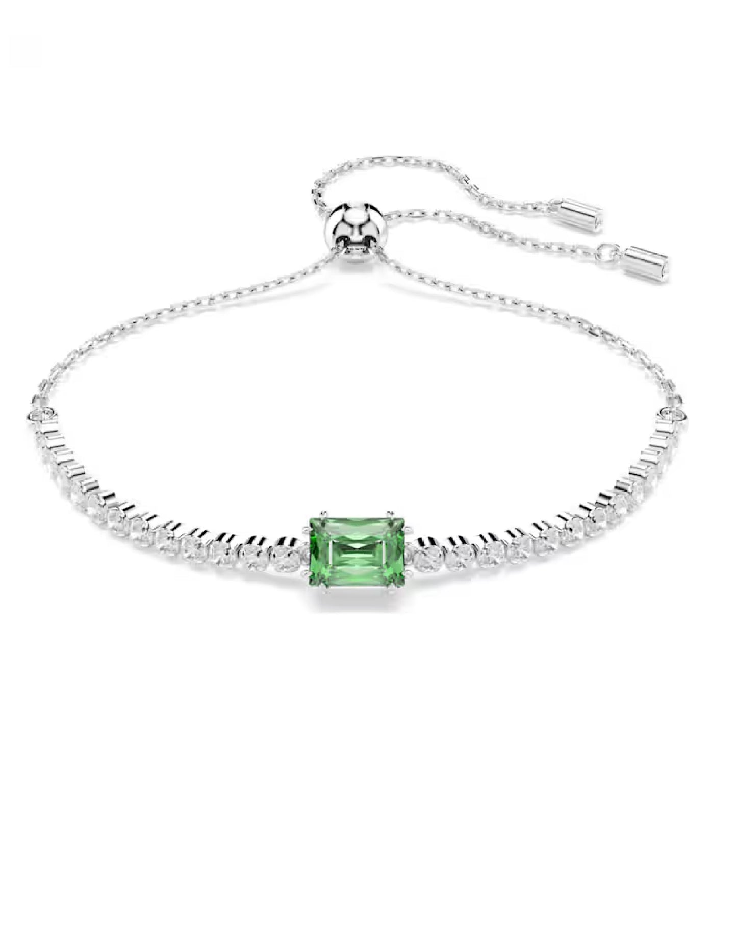 5693411 Swarovski Matrix TENNIS Necklace, Rhodium PLATED M SIZE