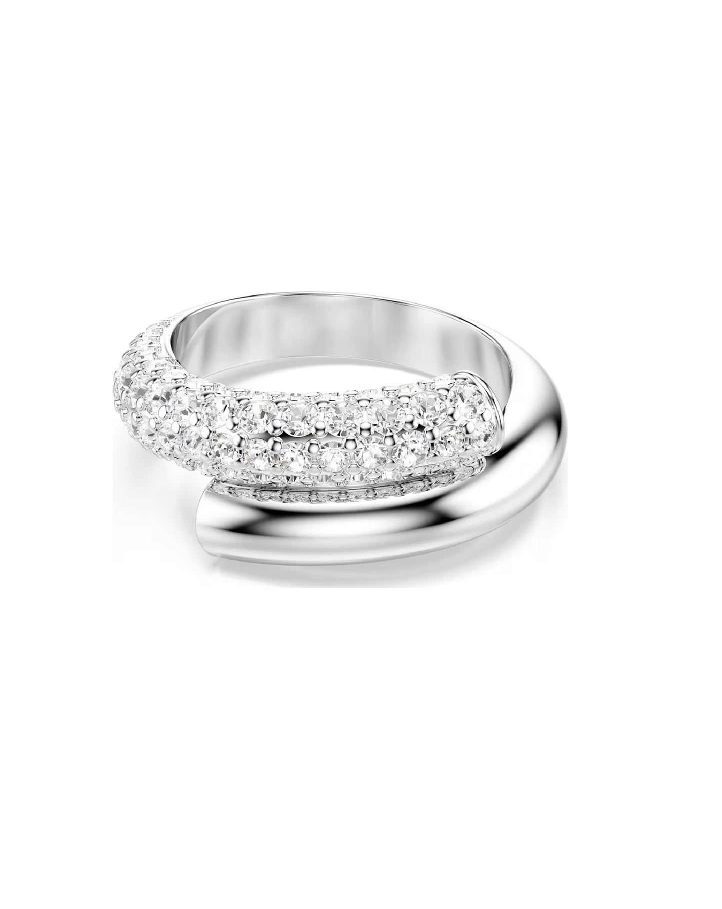 5695936 Swarovski DEXTERA Pavé Ring White Tone Plated