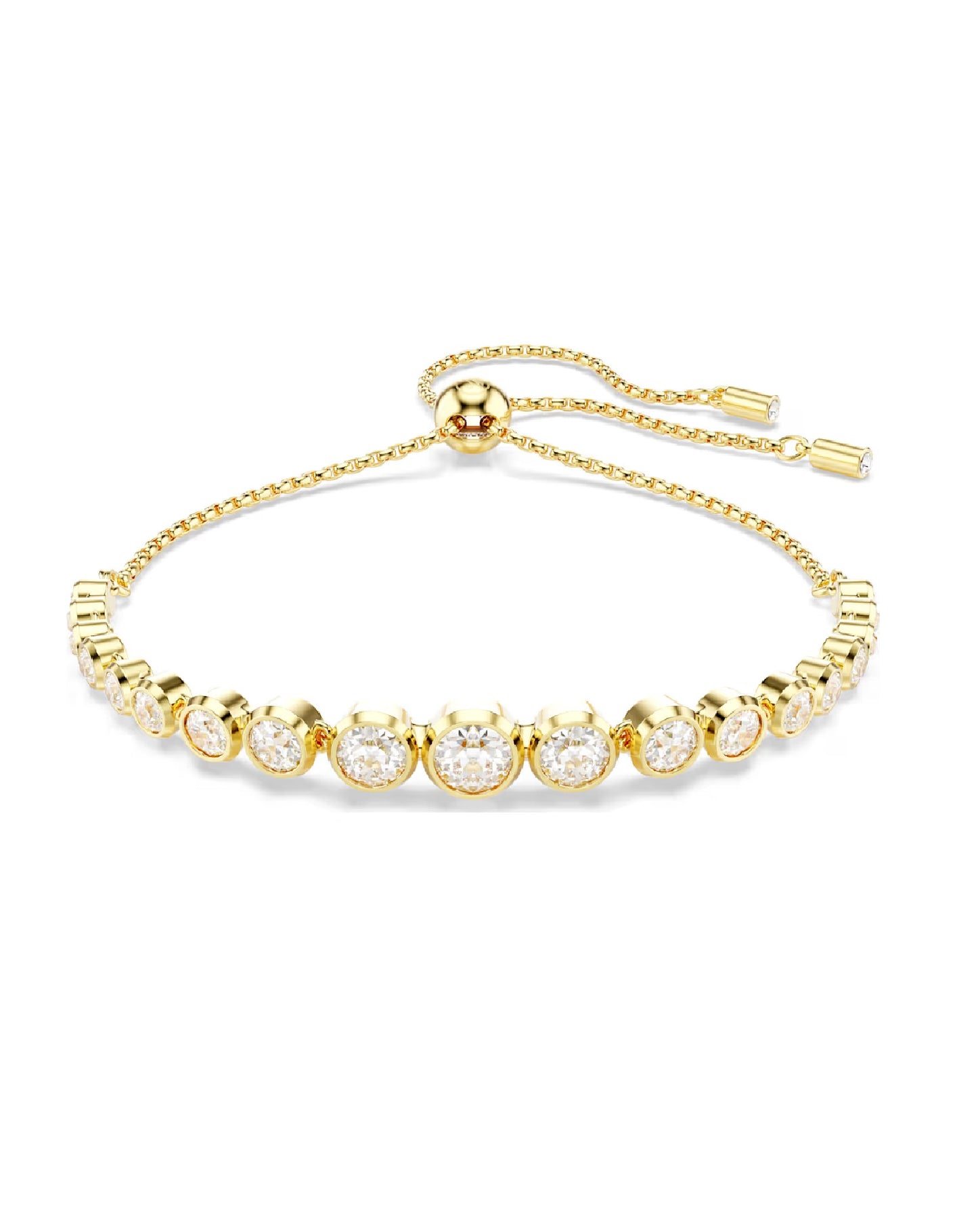 5705450 Swarovski Imber Bracelet Gold Tone Plated Size M