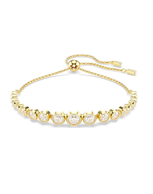 5705450 Swarovski Imber Bracelet Gold Tone Plated Size M