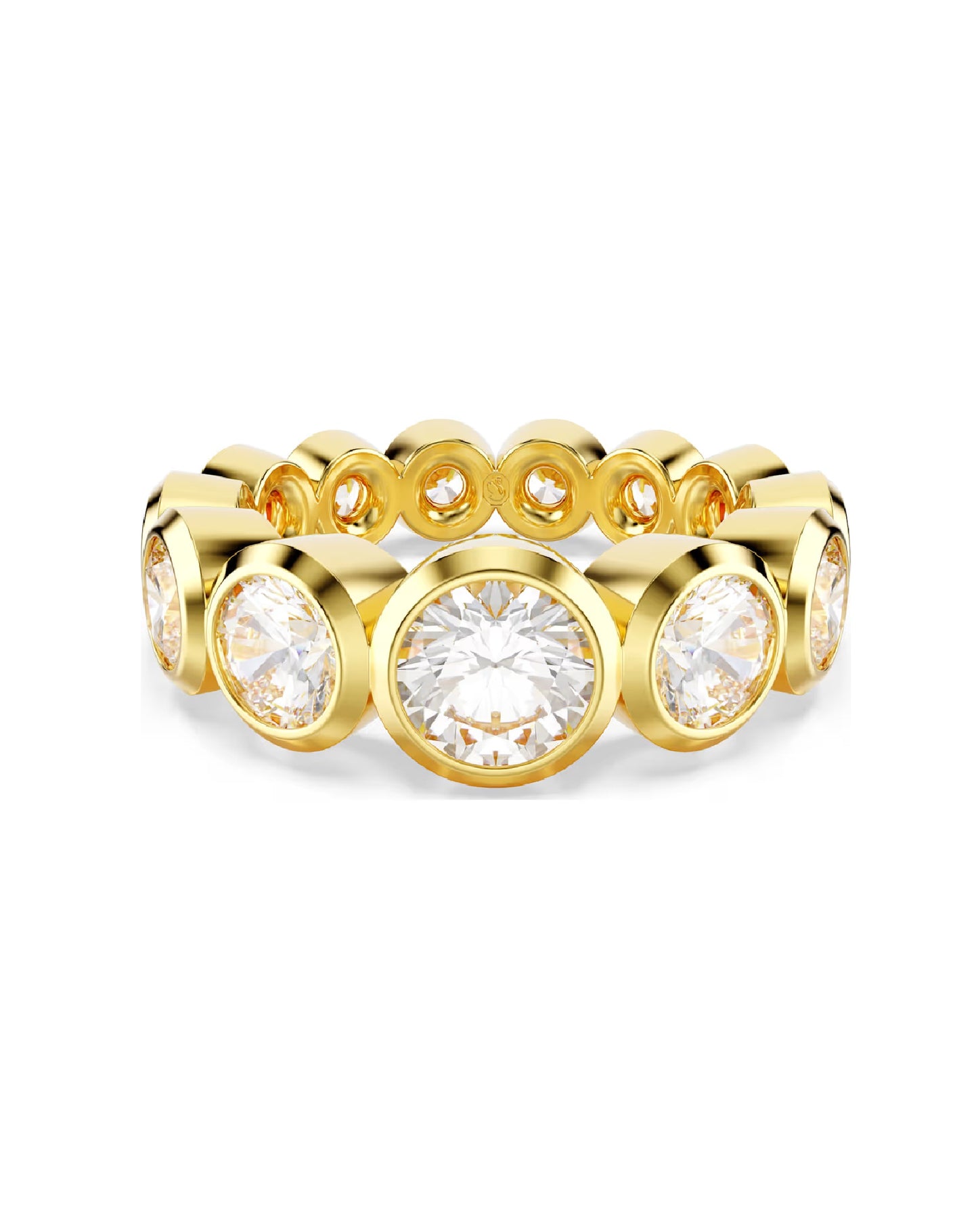 5705474 Swarovski Imber wide Ring Gold Tone Plated Size