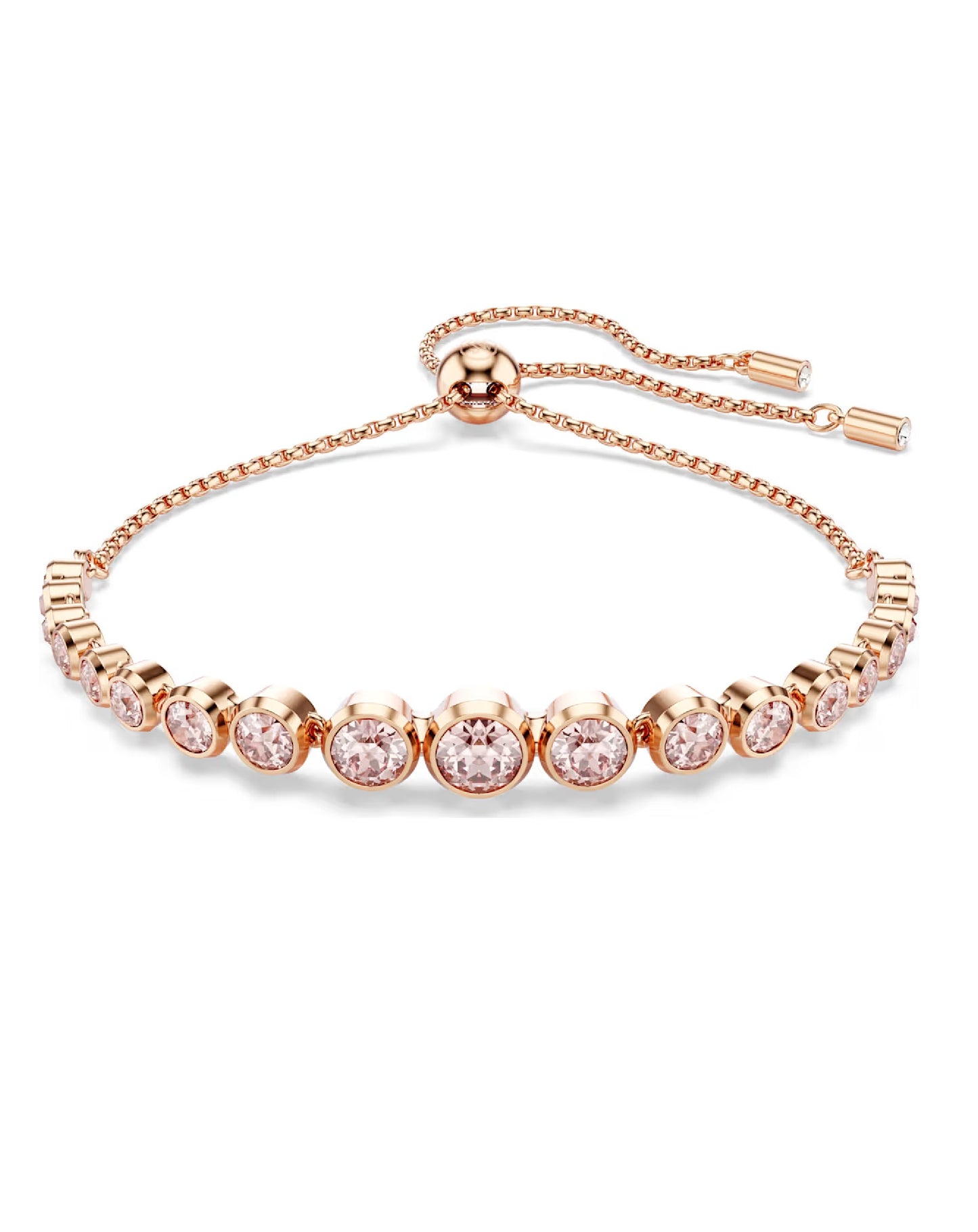 5718204 Swarovski Imber Bracelet Rose Gold Tone Plated Size M