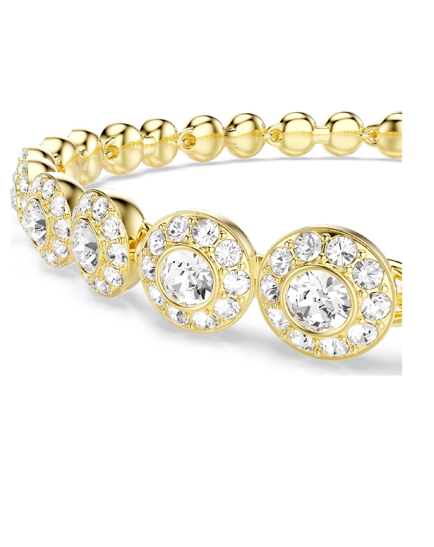5720506 Swarovski Angelic Set, Gold Tone