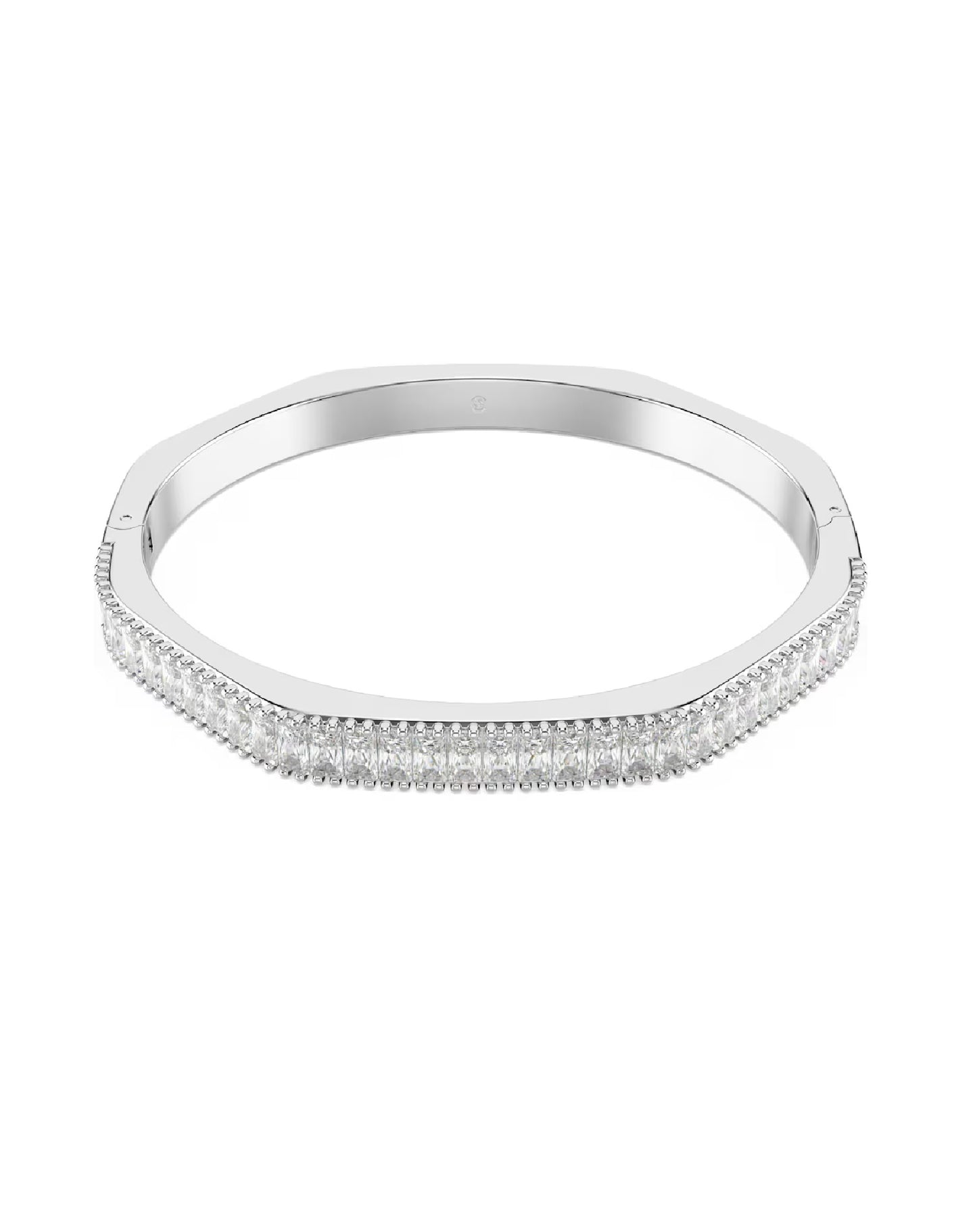 5720621 Swarovski Matrix BRACELET Size L, White Rhodium