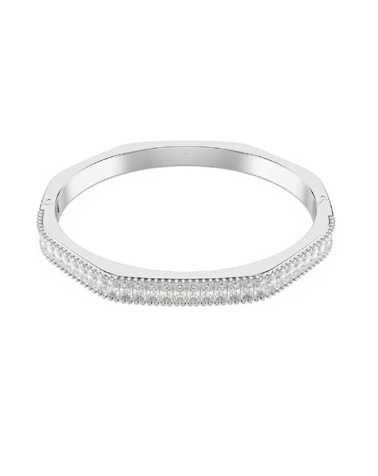 5705784 Swarovski Matrix BRACELET Size M, White Rhodium