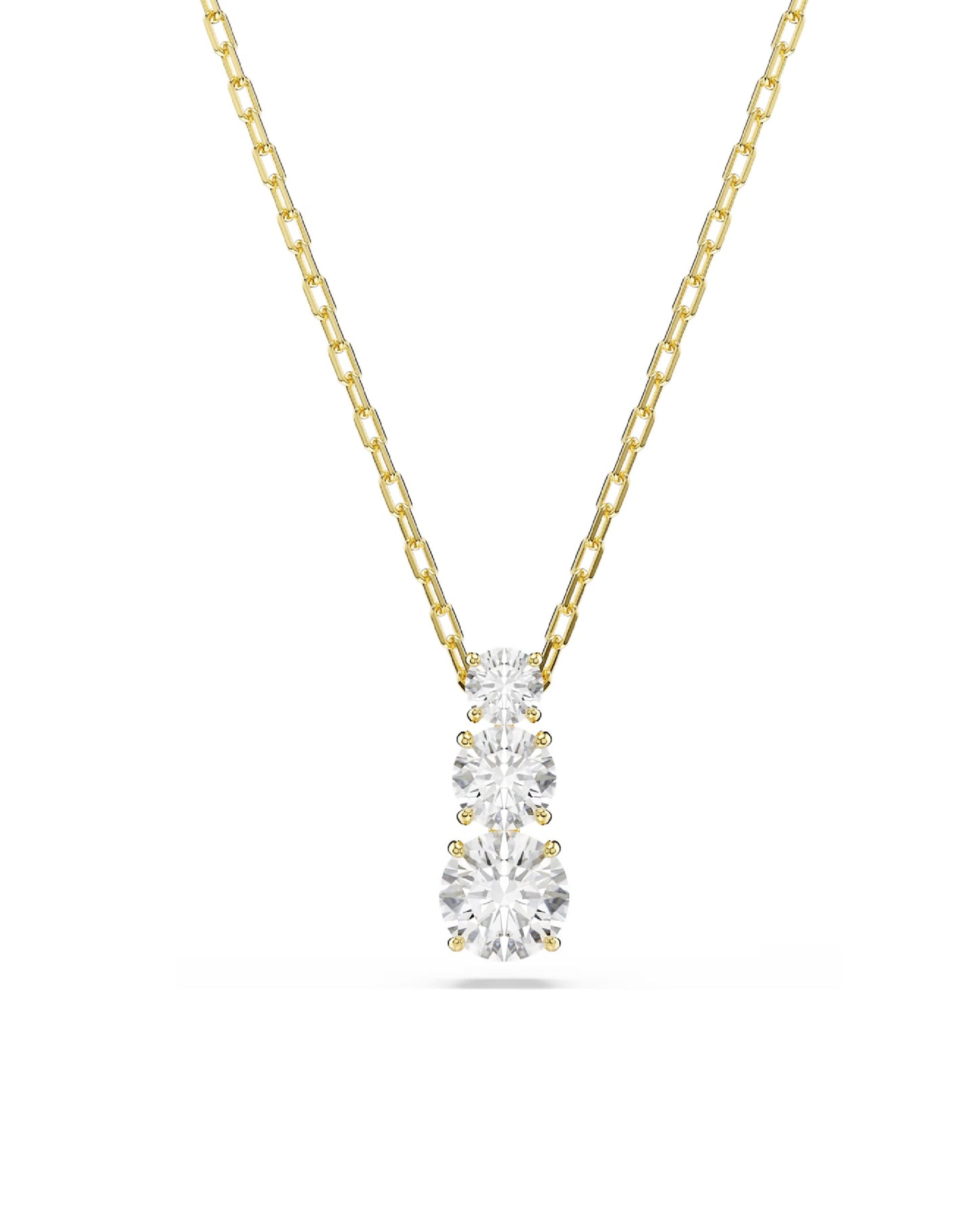 5723298 Stilla Trilogy Necklace, Yellow Tone