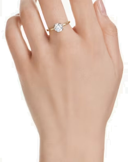5723330 Stilla Cocktail Ring SWAROVSKI White Rhodium Plated Ring Size 50