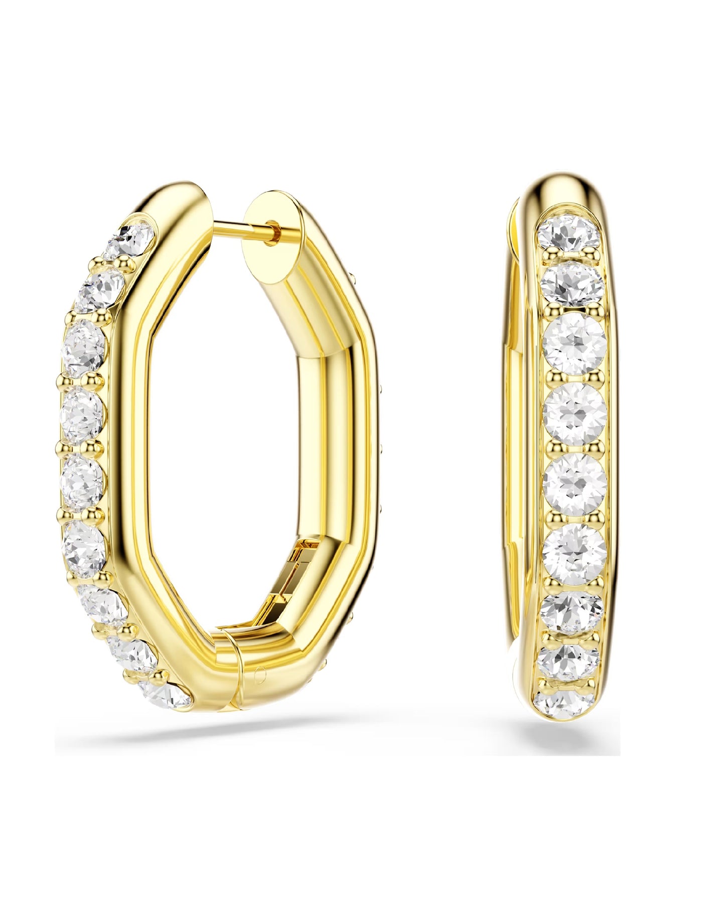 5724584 Dextera Hoop Earrings Gold Tone, Size M