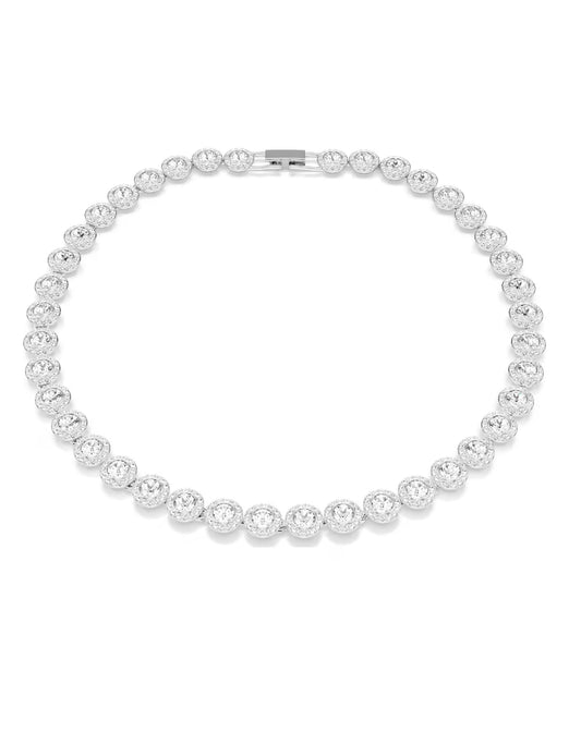 5727095 Swarovski ANGELIC White Rhodium Plated Necklace