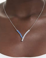 5732265 Matrix Pendant V-Shape Baguette Cut