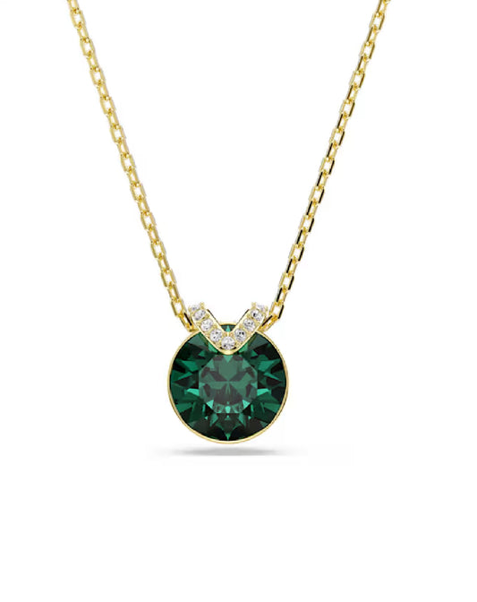 5735387 Swarovski BELLA {V} Pendant, Gold Tone Plated
