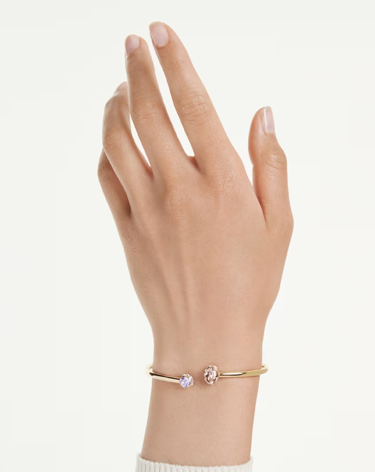 5738475 Swarovski Chroma Bangle, Yellow Tone