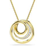 5740410 Hyperbola Necklace Yellow Tone