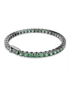 5743447 Swarovski Matrix Bracelet Ruthenium plating Size M