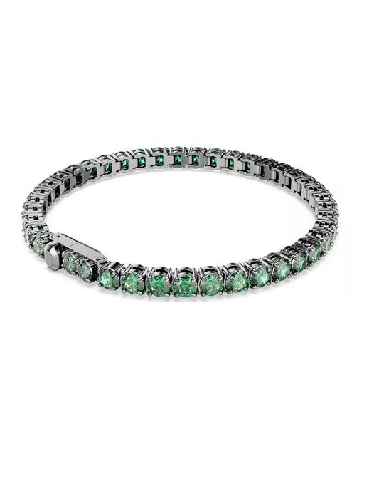 5743447 Swarovski Matrix Bracelet Ruthenium plating Size M