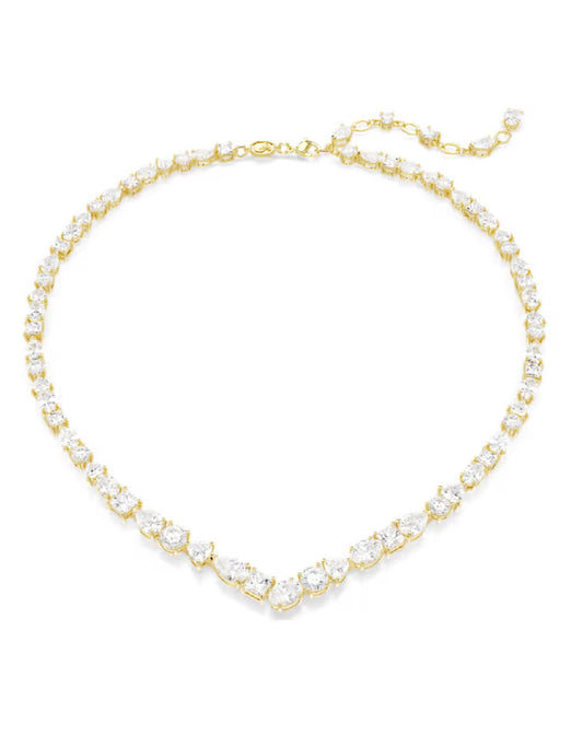 5743826 Swarovski Yellow Gold Mesmera Necklace